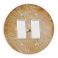 thumbnail image 1 of Tree Trunk Wood Design - Round Light Switch Plate Cover - Single Rocker, 1 of 1