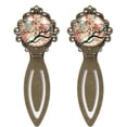 thumbnail image 1 of Tree Vintage Copper-Colored Lace Bookmarks: Stylish Book Accessories and Markers, Gifts for Readers and Book Lovers - Set of 2, 1 of 5