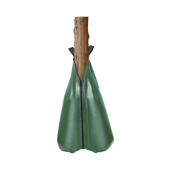 Tree Watering Bag, 12 Packs 20 Gallons Watering Bags for New Trees, 5-9 Hours Slow Release Refillable Tree Drip Irrigation Bags with Zipper, Durable Tree Watering System for Deep Root Targeting