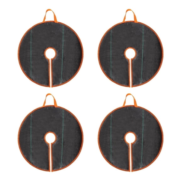 Tree Watering Bag/Ring Slow Release, 4 Pack 10 Gallons Self-Watering Tree Watering Bags, Slow Release Tree Irrigation Bags, Heavy Duty Automatic Drip System for for Planting