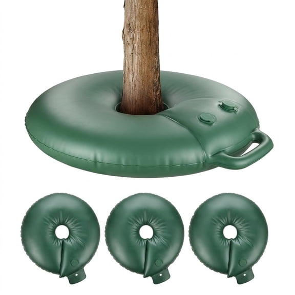 Tree Watering Rings 4 Pack 20 Gallon Slow Release Drip Irrigation Bags for Trees and Shrubs
