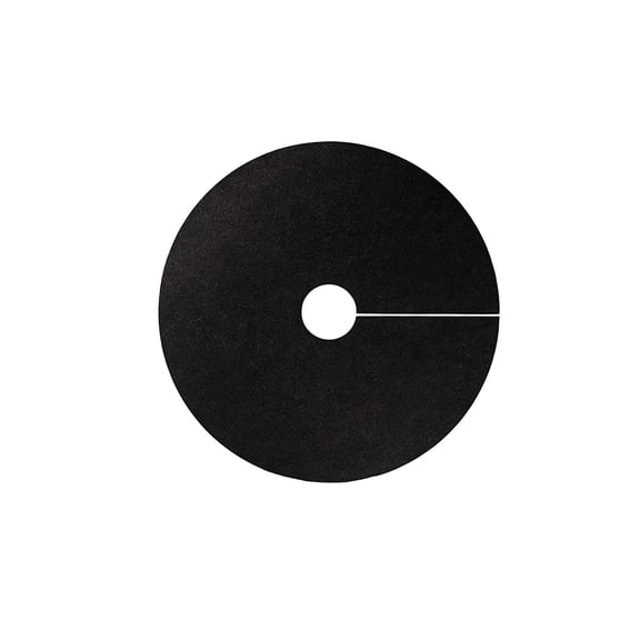 Tree Weed Barrier Fabric Round Mulch Ring Plants Base Protector for Gardens 40 Inch Diameter Black