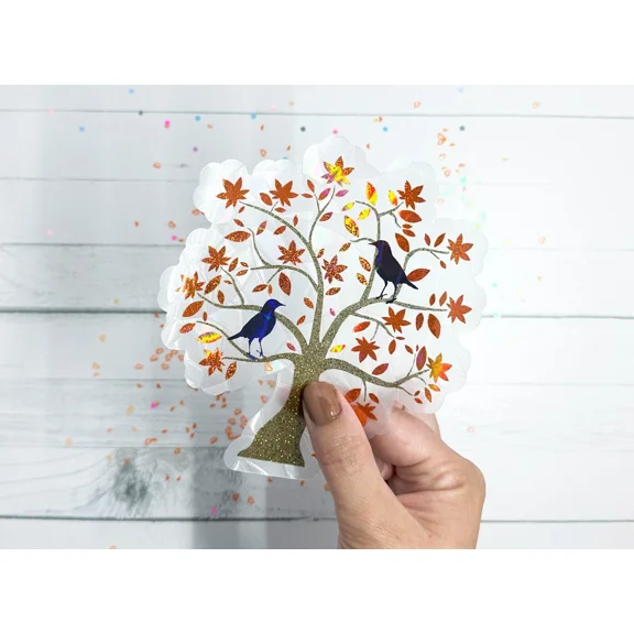 Tree Window Cling Suncatcher Decal Rainbow Maker Prism