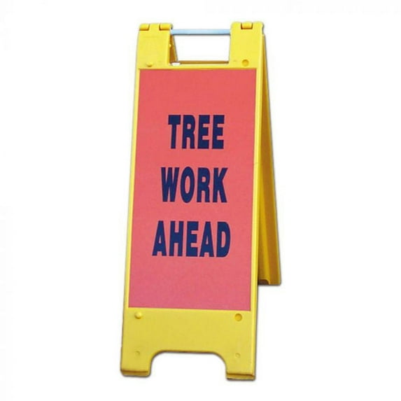 Tree Work Ahead Safety Sign