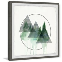 Tree World Framed Painting Print