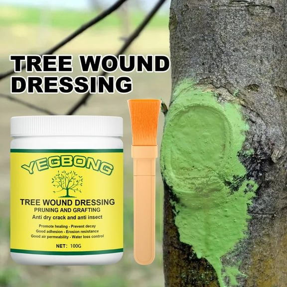 Tree Wound Dressing Paste, Bonsai and Plant Healing Sealer for Pruning, Grafting, and Cutting, Promotes Quick Recovery and Protects Against Dirt and Infections