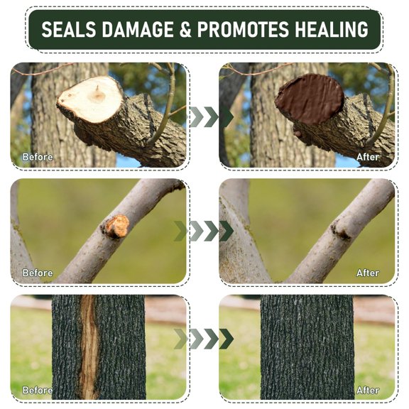 Tree Wound Sealer Paste 500g for Pruning, Grafting & Bark Repair