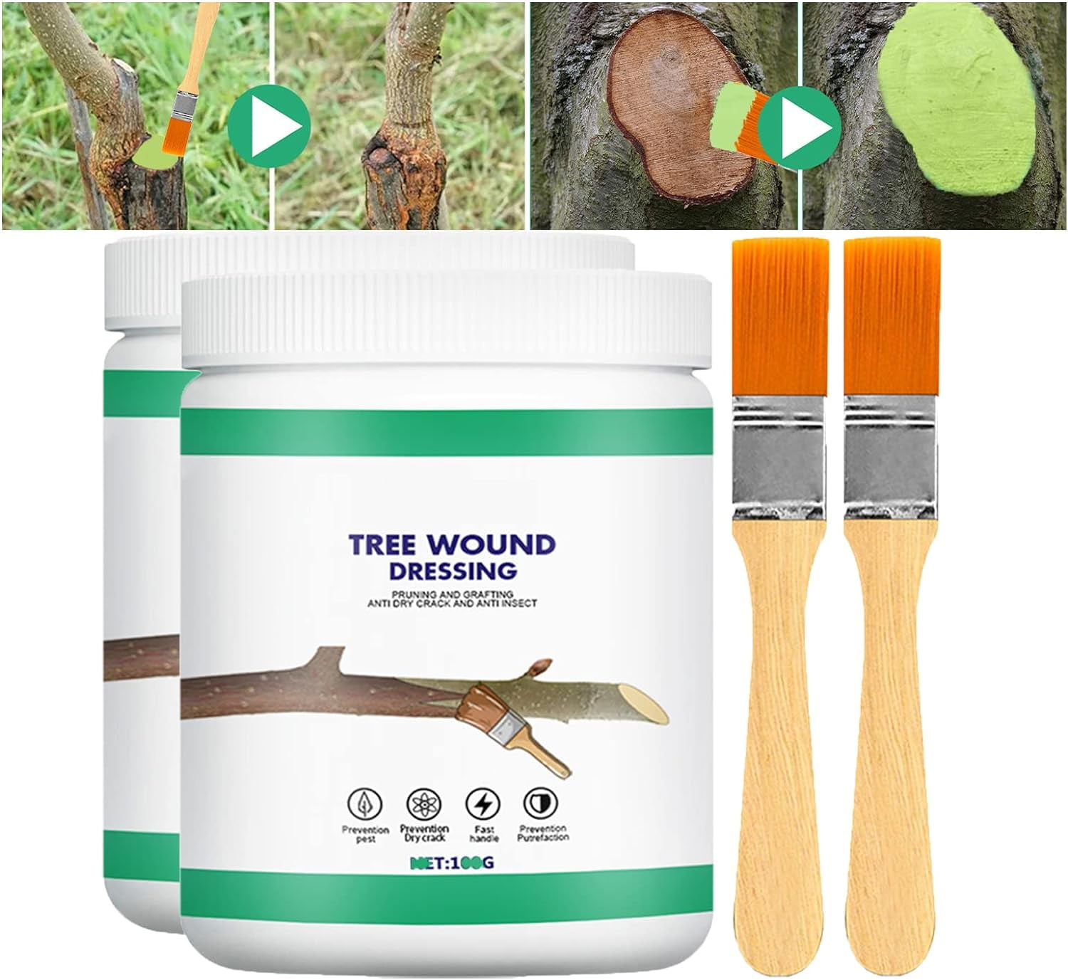 Tree Wound Sealer, Tree Pruning Sealer, Tree Grafting Supplies, Tree