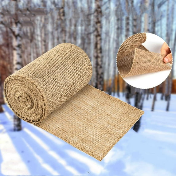 Tree Wrapping Cloth | Frost Protection Insulation Blanket for Garden Plants | Non-Woven Fabric | Antifreeze Cover for Trees Shrubs Flowers | 1 Roll | Weatherproof Cold Proof Gardening Wrap