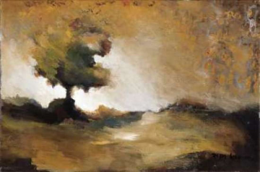 Tree in Fall Canvas Art - Zipi Kammar (12 x 18)
