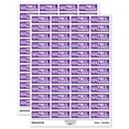 thumbnail image 1 of Tree-mendous Tremendous Trees Teacher Student School Sticker Set - Purple - Gloss Finish - 1.25" Mini, 1 of 7