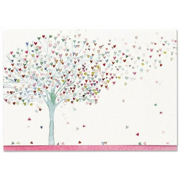 Tree of Hearts Note Cards (Stationery, Boxed Cards)