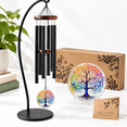 Sun Catching Device Tree of Life 32 Inch Wind Chimes for Outside with Sun Catcher - Walmart.com