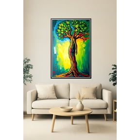 Tree of Life – Abstract Human Nature Fusion Poster 【Photo Paper】