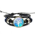 thumbnail image 1 of Tree of Life Bracelet Handmade Jewelry Multilayer Braided Bracelets, 1 of 12