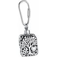 thumbnail image 1 of Tree of Life Cremation Urn Keychain Tree Memory Key Tag Urn Memorial Keychain-Ashes Keychain Cremation Jewelry for Ashes for Pet Cremation Key Ring, 1 of 5