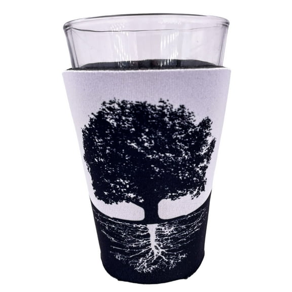 Tree of Life Roots Pint Glass Coolie