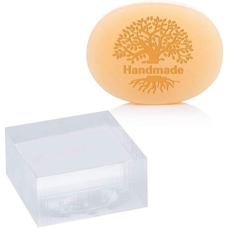 Clear Acrylic Soap Stamps 