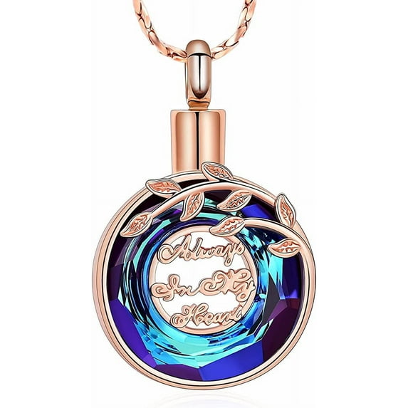 Tree of Life Urn Necklaces for Ashes for Women Men Tree of Life Cremation Jewelry for Ashes Memory Jewelry for Human Pet