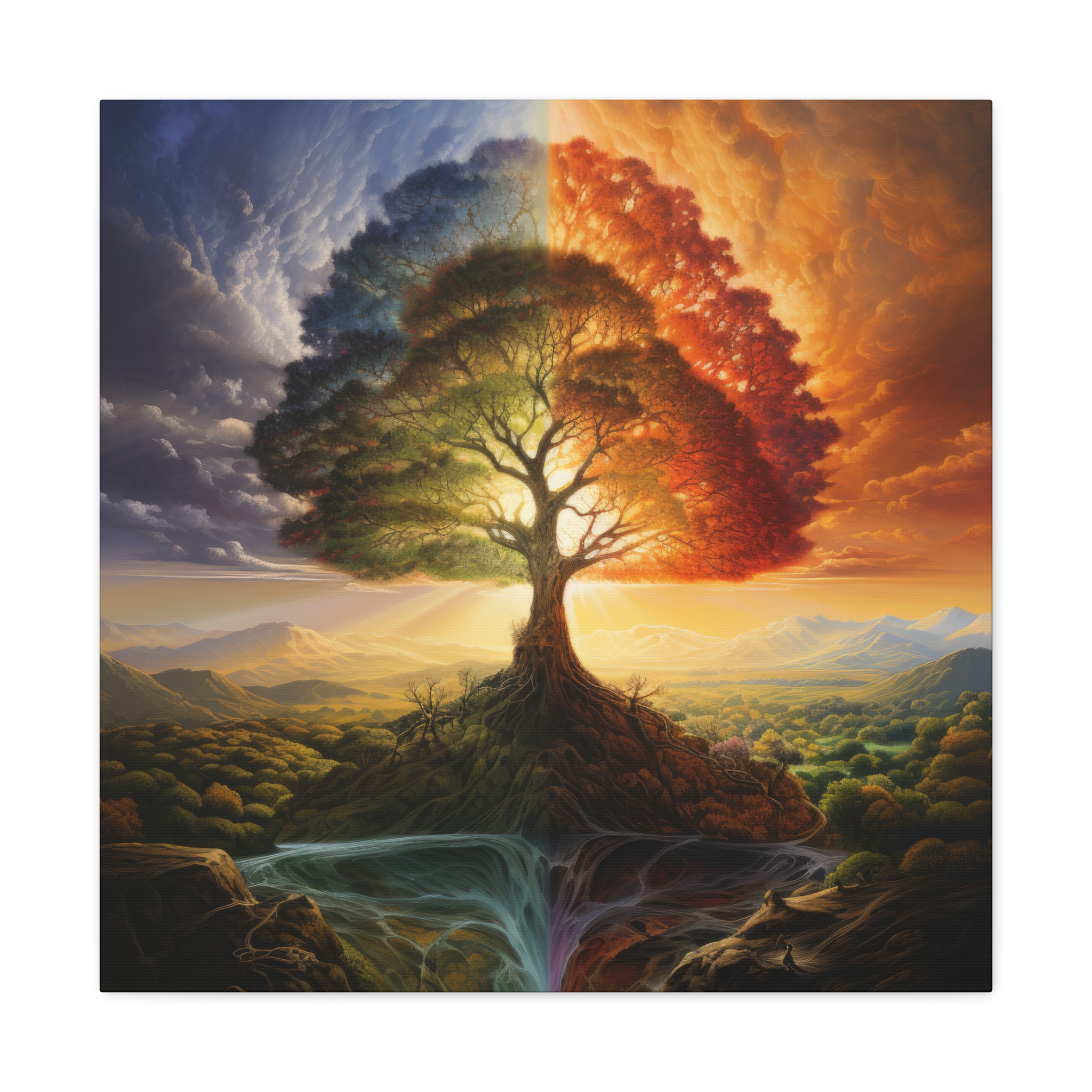 Tree of Life Wall Art Canvas