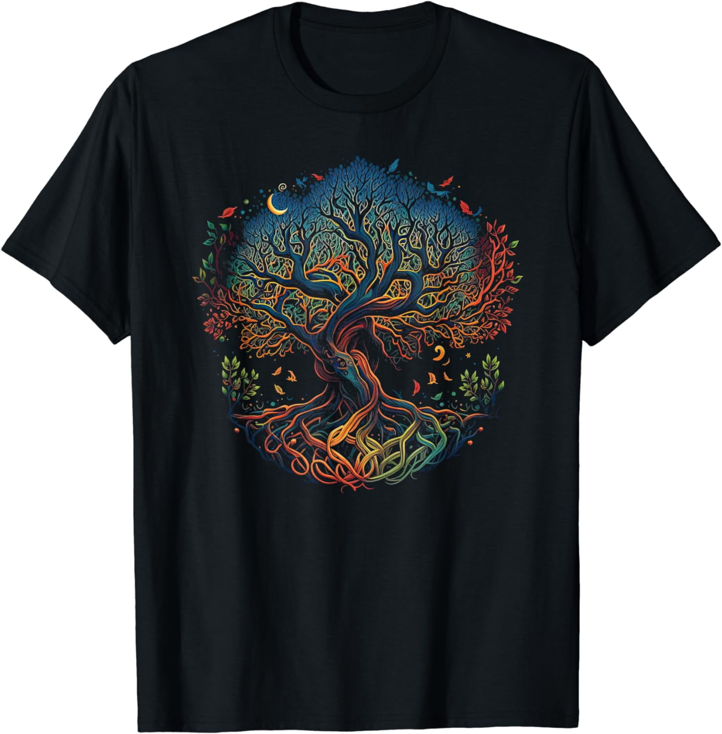 Yggdrasil Arbol Camiseta Vikinga Árbol De La Vida Yggdrasil