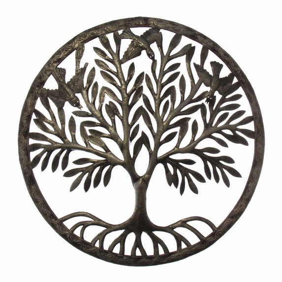 Tree of Life in Ring Wall Art Croix des Bouquets