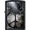 thumbnail image 1 of Tree of Peace Black Zippo Lighter, 1 of 4