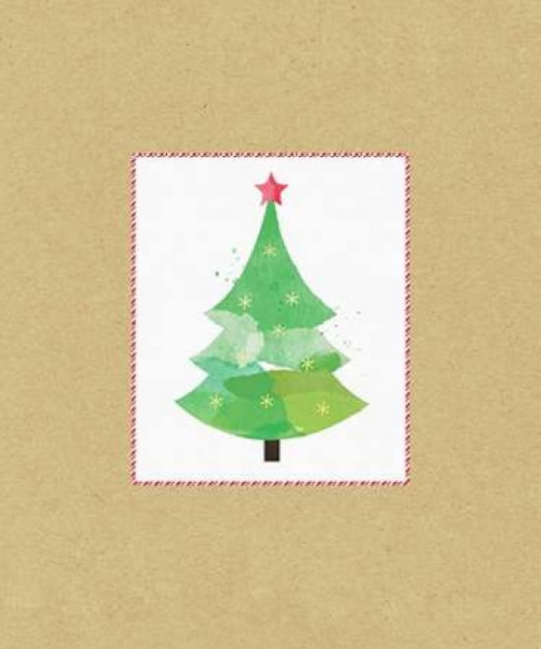 Tree on Kraft 2 Canvas Art - Linda Woods (20 x 24)