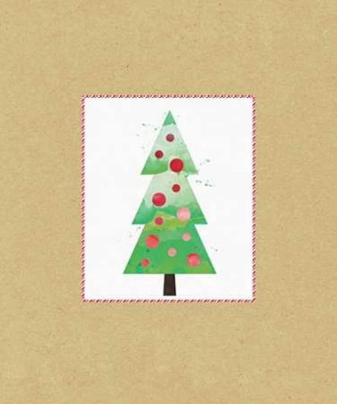 Tree on Kraft 4 Canvas Art - Linda Woods (20 x 24)