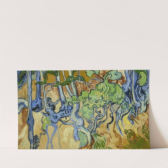 Tree-roots - Vincent Van Gogh Artwork - livingroom bedroom office dining room - 9x12 - High Quality Wall Art Poster Print Decor - UNFRAMED