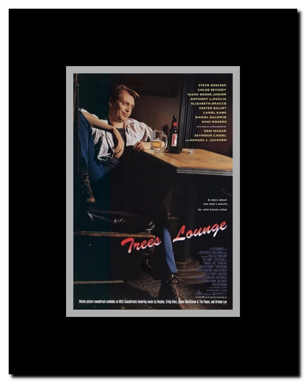 Tree's Lounge Framed Movie Poster