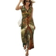 thumbnail image 1 of Tree with Life Art Sleeveless Dress Women's Summer Suit Dresses for Women 2025 Luxury Party Dress, 1 of 6