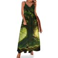 thumbnail image 1 of Tree with Life Fine Art Sleeveless Dress Summer Dress Woman 2025, 1 of 6
