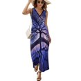 thumbnail image 1 of Tree with Life Pattern Design Sleeveless Dress Summer Clothes for Women Women's Clothing 2025, 1 of 6