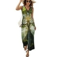 thumbnail image 1 of Tree with Life Sleeveless Dress Woman Fashion Long Dresses Women's Summer Suit Dress 2025, 1 of 7