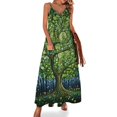 thumbnail image 1 of Tree with Life Sleeveless Dress Woman Fashion Long Dresses Women's Summer Suit Dress Summer 2025 Women, 1 of 6
