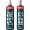 thumbnail image 1 of TreeActiv Salicylic Acid Back & Body Acne Spray, Fine Mist Back Spray for Bacne & Chest Acne, Tea Tree + Eucalyptus, Fast-Drying Non-Staining, 4 fl oz (2-Pack, 8 fl oz Total), 1 of 12
