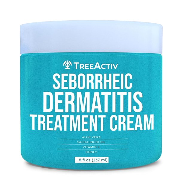 TreeActiv Seborrheic Dermatitis Cream, 8 fl oz, AntiItch Eczema