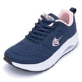 thumbnail image 1 of Treecher Wide Toe Box Shoes Women Arch Support Walking Shoes for Plantar Fasciitis Orthotic Tennis Sneakers Navy Blue Powder Size 6, 1 of 7