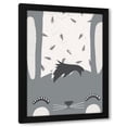 thumbnail image 1 of Treechild 11x14 Black Modern Wood Framed Wall Art Titled - Little Bunny, 1 of 6