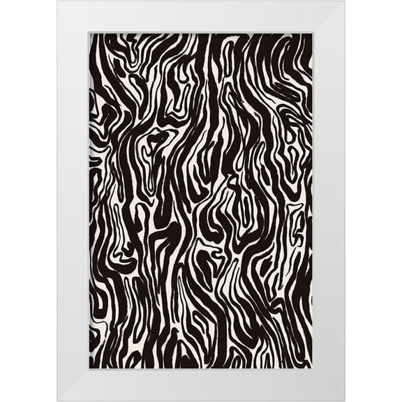 Treechild 11x14 White Modern Wood Framed Museum Art Print Titled - Tree Bark Pattern