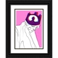 thumbnail image 1 of Treechild 14x18 Black Ornate Wood Framed with Double Matting Museum Art Print Titled - The Fallen King, 1 of 4