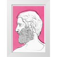 thumbnail image 1 of Treechild 18x24 White Modern Wood Framed Museum Art Print Titled - Aares, 1 of 4