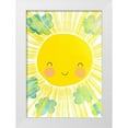 thumbnail image 1 of Treechild 18x24 White Modern Wood Framed Museum Art Print Titled - Matahari, 1 of 4