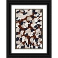 thumbnail image 1 of Treechild 23x32 Black Ornate Wood Framed with Double Matting Museum Art Print Titled - Berry Pattern, 1 of 4