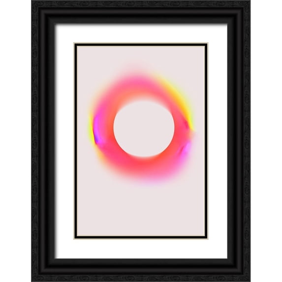 Treechild 23x32 Black Ornate Wood Framed with Double Matting Museum Art Print Titled - Space No 3