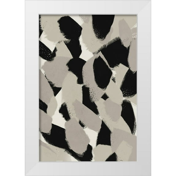 Treechild 23x32 White Modern Wood Framed Museum Art Print Titled - Big Stony Pattern