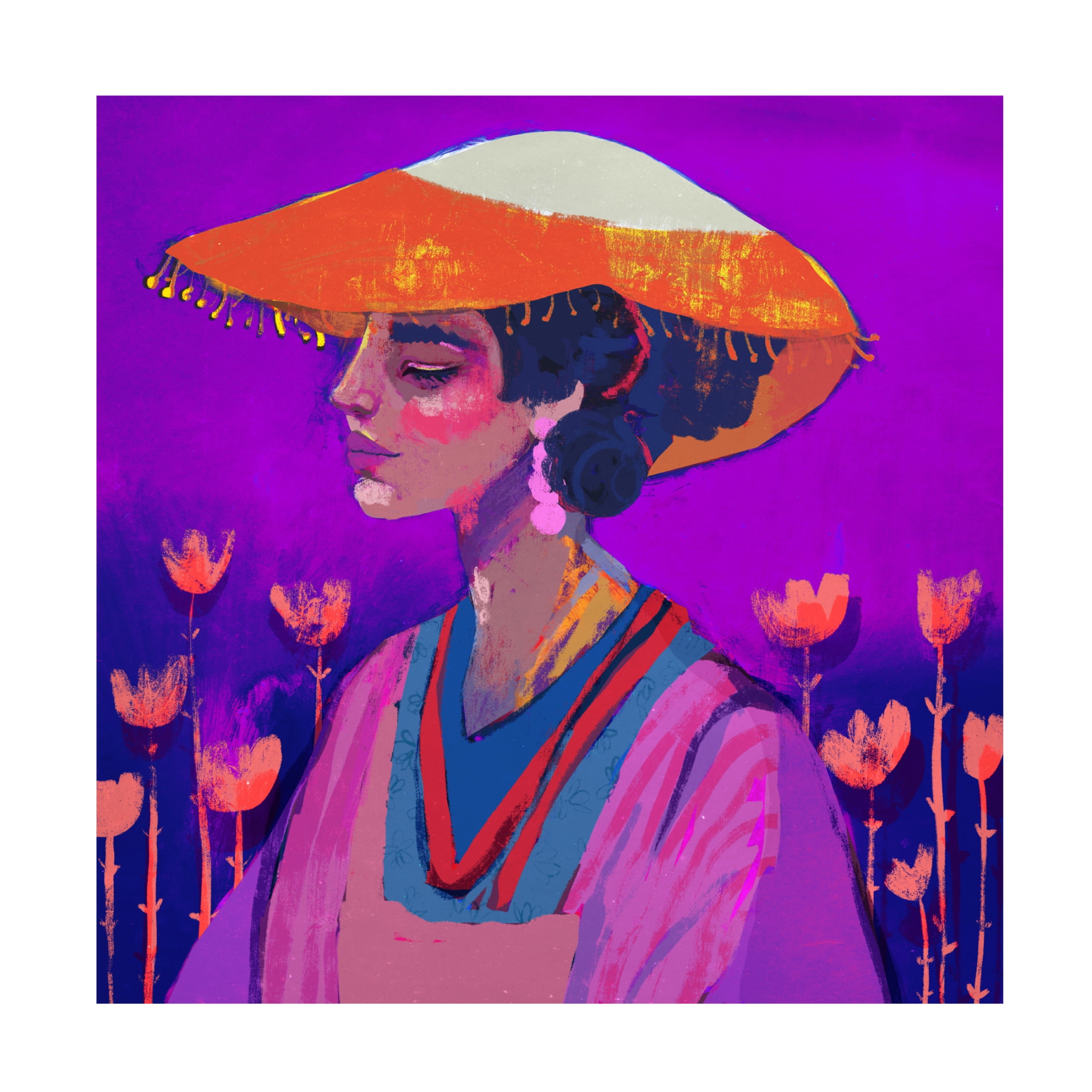 Treechild 'In The Garden Of Mortella' Canvas Art
