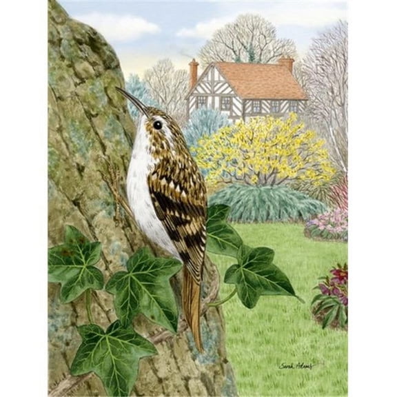 Treecreeper Flag Garden Size