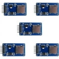 thumbnail image 1 of Treedix 10pcs Module Mini TF Card Read and Write Micro SD Card SPI Interface Compatible with Arduino, 1 of 5
